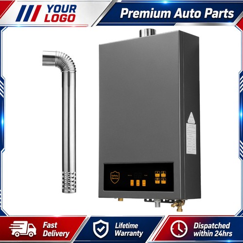 Propane hot water system - hot, touch